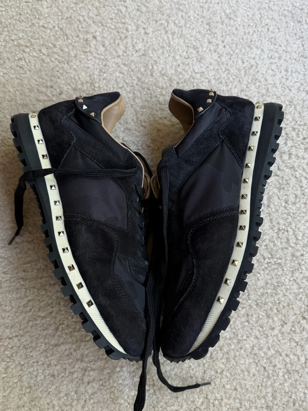 Valentino Black Sneakers